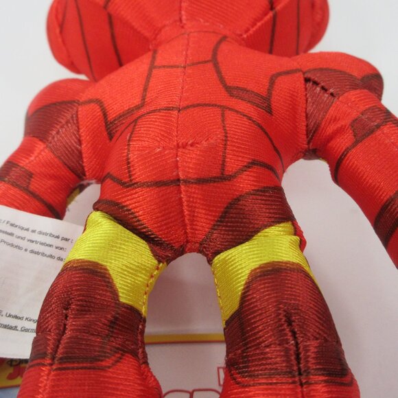 Iron Man Mini Plush 8in Marvel’s Spidey and His Amazing Friends Age 12mo+ New - Picture 7 of 12